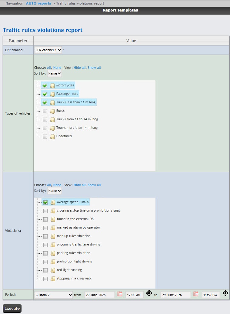 WEB Report System PSIM 1.0.1 (english) > Traffic rules violations report > 1.jpg