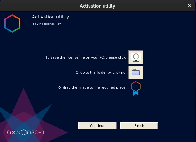 Axxon One 2.0 (english) > Saving the license file in Linux OS > 3.jpg